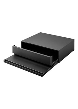 Yamazaki Regał "Tower" w kolorze czarnym - 45 x 13,5 x 64 cm ze sklepu Limango Polska w kategorii Akcesoria i przechowywanie - zdjęcie 189046408