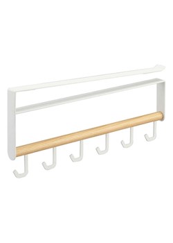 Yamazaki Listwa "Tosca" w kolorze biało-beżowym z haczykami - 2 x 15,5 x 30 cm ze sklepu Limango Polska w kategorii Akcesoria kuchenne - zdjęcie 189046635