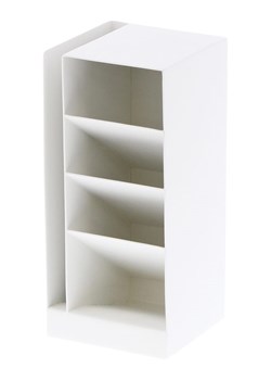 Yamazaki Stojak "Tower" w kolorze białym na długopisy - 9 x 20 x 9 cm ze sklepu Limango Polska w kategorii Akcesoria biurowe - zdjęcie 189046677