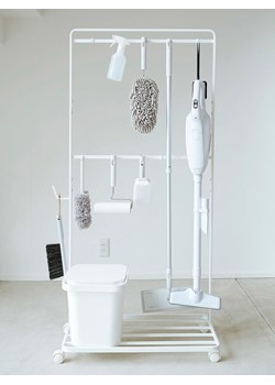 Yamazaki Regał ''Tower'' w kolorze białym do przechowywania - 72,5 x 141 x 35 cm ze sklepu Limango Polska w kategorii Regały i witryny - zdjęcie 189046908