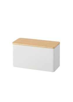 Yamazaki Pudełko "Rin" w kolorze białym do przechowywania - 23 x 14 x 10 cm ze sklepu Limango Polska w kategorii Akcesoria i przechowywanie - zdjęcie 189047058