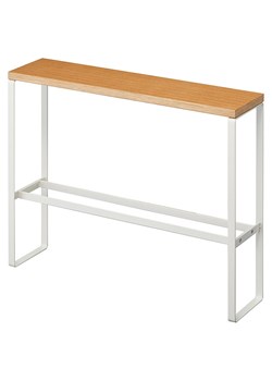 Yamazaki Regał ''Tower'' w kolorze czarno-jasnobrązowym na kapcie - 50 x 41 x 12 cm ze sklepu Limango Polska w kategorii Szafy - zdjęcie 189047239