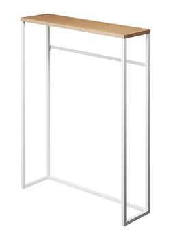 Yamazaki Stolik "Tower" w kolorze biało-jasnobrązowym - 60 x 80,5 x 18,5 cm ze sklepu Limango Polska w kategorii Meble - zdjęcie 189047258