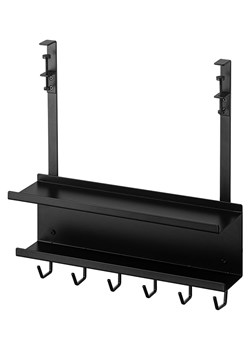 Yamazaki Organizer kabli i przewodów ''Smart'' w kolorze czarnym - 40 x 43 x 11,5 cm ze sklepu Limango Polska w kategorii Akcesoria i przechowywanie - zdjęcie 189047429