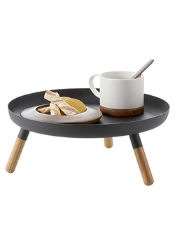 Yamazaki Taca ''Plain'' w kolorze czarnym - wys. 13 x Ø 32 cm ze sklepu Limango Polska w kategorii Misy i tace dekoracyjne - zdjęcie 189047456