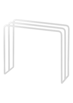 Yamazaki Stojak "Tower" w kolorze białym na ręczniki kuchenne - 30 x 25 x 10 cm ze sklepu Limango Polska w kategorii Akcesoria kuchenne - zdjęcie 189047718