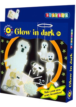 Playbox 1100-częściowy zestaw koralików "Glow in the Dark" do prasowanek - 5+ ze sklepu Limango Polska w kategorii Zabawki - zdjęcie 189048067
