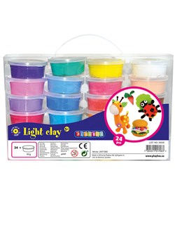 Playbox Plasteliny (24 szt.) - 24 x 10 g - 5+ ze sklepu Limango Polska w kategorii Zabawki - zdjęcie 189048089