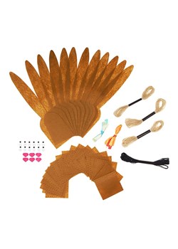 SUNNYSUE Koszyczki filcowe (6 szt.) w kolorze ciemnobrązowym ze sklepu Limango Polska w kategorii Zabawki - zdjęcie 189048418