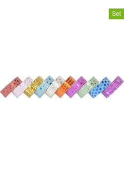 SUNNYSUE Taśmy washi (10 szt.) w różnych kolorach - po 3 m (produkt niespodzianka) ze sklepu Limango Polska w kategorii Zabawki - zdjęcie 189048479