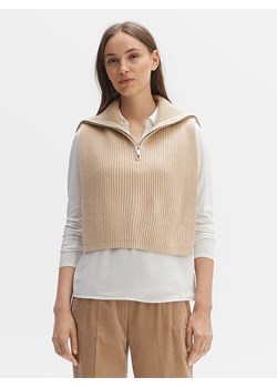 OPUS Bezrękawnik w kolorze beżowym ze sklepu Limango Polska w kategorii Swetry damskie - zdjęcie 189049916