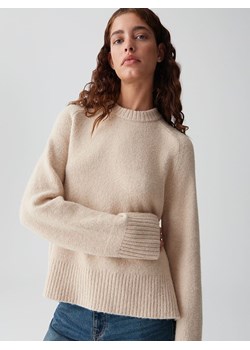 OPUS Sweter w kolorze beżowym ze sklepu Limango Polska w kategorii Swetry damskie - zdjęcie 189050168