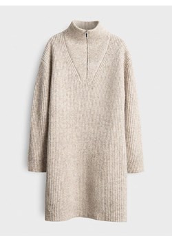 OPUS Sukienka dzianinowa w kolorze szarym ze sklepu Limango Polska w kategorii Sukienki - zdjęcie 189050199