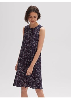 OPUS Sukienka "Wenola" w kolorze czarnym ze wzorem ze sklepu Limango Polska w kategorii Sukienki - zdjęcie 189050379