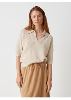 OPUS Sweter w kolorze beżowym ze sklepu Limango Polska w kategorii Swetry damskie - zdjęcie 189050807