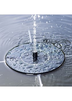 Profigarden Solarna fontanna ogrodowa w kolorze czarnym ze sklepu Limango Polska w kategorii Dekoracje i akcesoria ogrodowe - zdjęcie 189051046