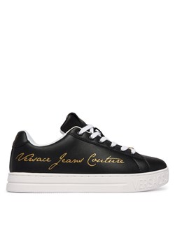 Versace Jeans Couture Sneakersy 80VA3SKL ZPB77 G89 Czarny ze sklepu MODIVO w kategorii Buty sportowe damskie - zdjęcie 189056118