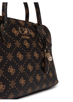 Guess Torebka Emelie Logo HWGP99 28060 Brązowy ze sklepu MODIVO w kategorii Kuferki - zdjęcie 189056135