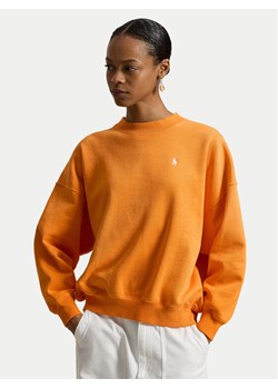 Polo Ralph Lauren Bluza 211965111500 Pomarańczowy Oversize ze sklepu MODIVO w kategorii Bluzy damskie - zdjęcie 189056276