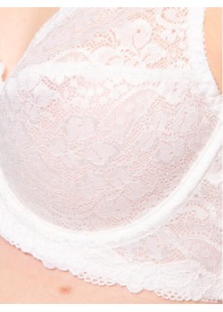 Triumph Biustonosz z fiszbiną Compliment 10166802 Biały ze sklepu MODIVO w kategorii Biustonosze - zdjęcie 189056349