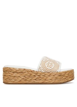 Guess Espadryle FLJBIA FAL04 Biały ze sklepu MODIVO w kategorii Espadryle damskie - zdjęcie 189056388