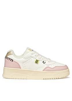 Geox Sneakersy J Lestrella Girl J56NLC 000BC C1Z8W D Biały ze sklepu MODIVO w kategorii Buty sportowe dziecięce - zdjęcie 189056447