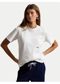 Polo Ralph Lauren T-Shirt 211A96263004 Biały Regular Fit ze sklepu MODIVO w kategorii Bluzki damskie - zdjęcie 189056488