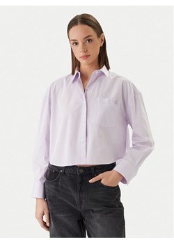 Calvin Klein Jeans Koszula LV047F104G Różowy Relaxed Fit ze sklepu MODIVO w kategorii Koszule damskie - zdjęcie 189056496