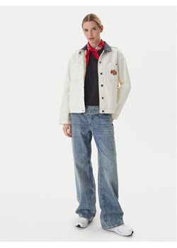 RVCA Kurtka jeansowa Lauryn Alvarez 23B151500 Écru Regular Fit ze sklepu MODIVO w kategorii Kurtki damskie - zdjęcie 189056508