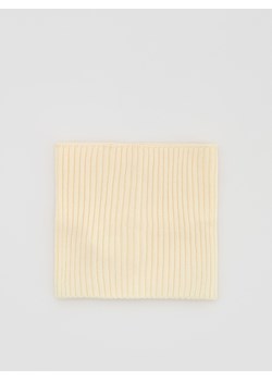 Reserved - Gładki komin z wiskozą - złamana biel ze sklepu Reserved w kategorii Szaliki dziecięce - zdjęcie 189058588