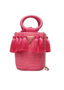 Torebka Guess J6GZ16 WO680 Różowy ze sklepu eobuwie.pl w kategorii Torebki worki - zdjęcie 189059186