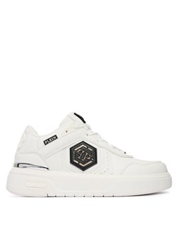Sneakersy PHILIPP PLEIN SAFS USC0925 PTE003N Biały ze sklepu eobuwie.pl w kategorii Buty sportowe męskie - zdjęcie 189059189