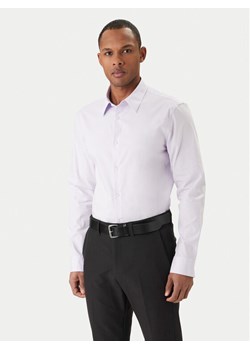 Calvin Klein Koszula LV04LB145G Różowy Slim Fit ze sklepu MODIVO w kategorii Koszule męskie - zdjęcie 189060447