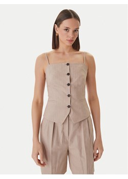 HUGO Szorty materiałowe Hamonu 50559853 Beżowy Relaxed Fit ze sklepu MODIVO w kategorii Szorty - zdjęcie 189060499