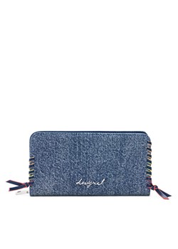 Desigual Portfel 26SAYD05 Niebieski ze sklepu MODIVO w kategorii Portfele damskie - zdjęcie 189060569