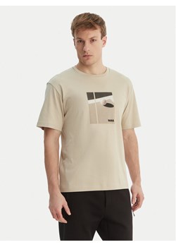 BOSS T-Shirt Join 50554365 Beżowy Regular Fit ze sklepu MODIVO w kategorii T-shirty męskie - zdjęcie 189060588