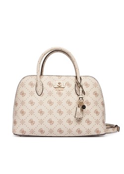 Guess Torebka Emelie Logo HWGP99 28060 Écru ze sklepu MODIVO w kategorii Kuferki - zdjęcie 189060596