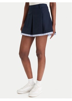 Tommy Jeans Spódnica trapezowa Varsity Pleated DW0DW22758 Granatowy Regular Fit ze sklepu MODIVO w kategorii Spódnice - zdjęcie 189060627