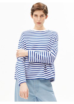 ARMEDANGELS Bluza damska - Frankaa Maarlen Kobiety Bawełna (100%) écru w paski ze sklepu vangraaf w kategorii Bluzy damskie - zdjęcie 189061995