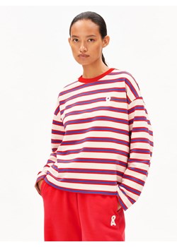 ARMEDANGELS Bluza damska - Frankaa Kobiety Bawełna (100%) écru w paski ze sklepu vangraaf w kategorii Bluzy damskie - zdjęcie 189062008