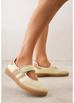 Żółte Tenisówki Sneakeriny z Paskiem na Rzep Pirel ze sklepu renee.pl w kategorii Buty sportowe damskie - zdjęcie 189062057