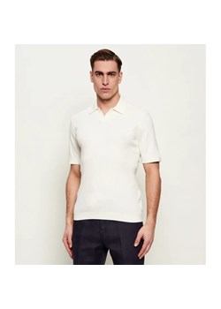 Rag&Bone Jedwabne polo JOHNNY | Slim Fit ze sklepu Gomez Fashion Store w kategorii T-shirty męskie - zdjęcie 189064077