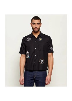 AllSaints Koszula KARLTON | Relaxed fit | z dodatkiem lnu ze sklepu Gomez Fashion Store w kategorii Koszule męskie - zdjęcie 189064127