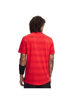 Męska koszulka do biegania Under Armour UA Velociti - czerwona ze sklepu Sportstylestory.com w kategorii T-shirty męskie - zdjęcie 189064315