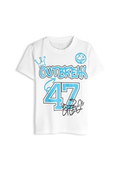 GATE Bawełniany t-shirt oversize z nadrukiem 8Y ze sklepu gateshop w kategorii T-shirty chłopięce - zdjęcie 189065076