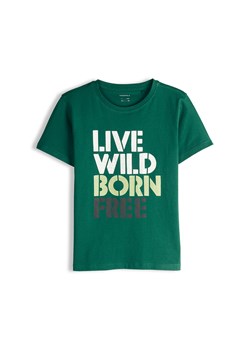 GATE Bawełniana koszulka z nadrukiem 7Y ze sklepu gateshop w kategorii T-shirty chłopięce - zdjęcie 189065187