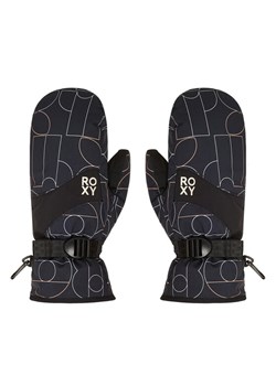 Rękawice narciarskie Roxy Jetty Mitt ERJHN03266 Czarny ze sklepu eobuwie.pl w kategorii Rękawiczki damskie - zdjęcie 189065476