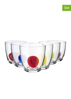 Onlylux Szklanki (6 szt.) "Palotta" ze wzorem - wys. 9,2 cm ze sklepu Limango Polska w kategorii Naczynia - zdjęcie 189066035