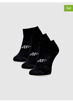 4F Skarpety (3 pary) w kolorze czarnym ze sklepu Limango Polska w kategorii Skarpetki dziecięce - zdjęcie 189068938