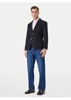 Tommy Hilfiger Marynarka Pennu Crest Club MW0MW41807 Granatowy Slim Fit ze sklepu MODIVO w kategorii Marynarki męskie - zdjęcie 189070069